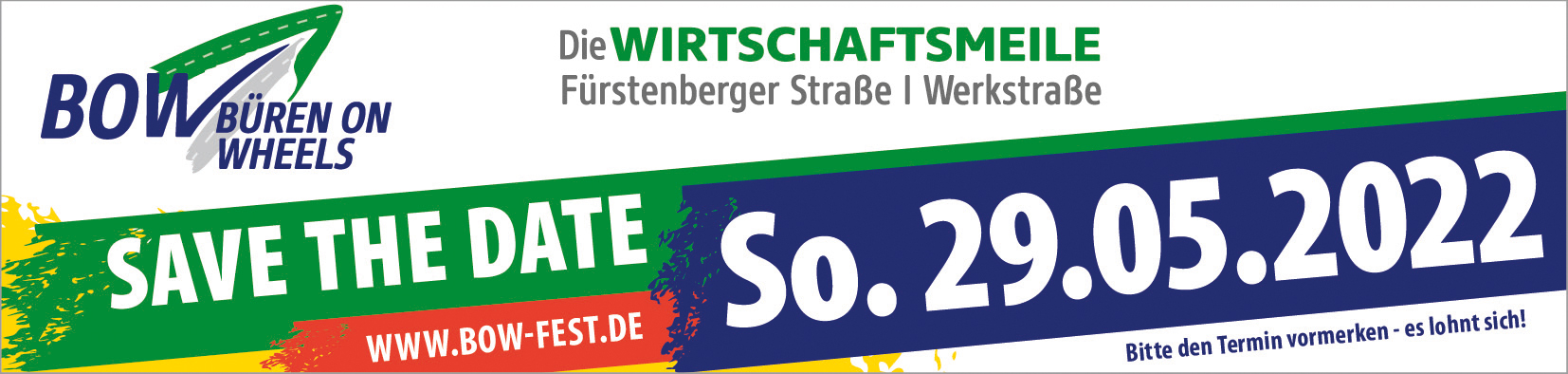 BOW Büren on Wheels Wirtschaftsschau Save the Date - 2022_05_29